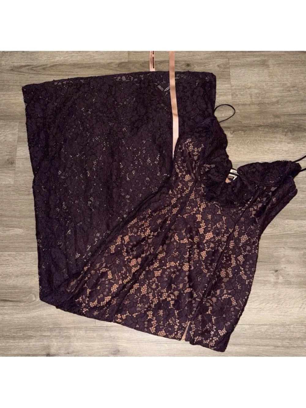 💜Firm Price💜House of CB Malia Night Shade lace maxi dress - Picture 13 of 16